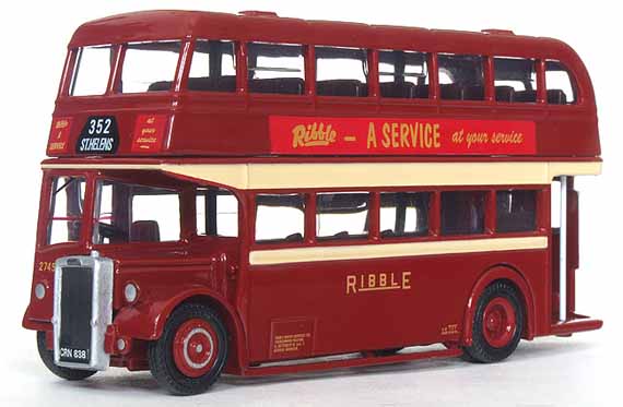 Ribble lowbridge Leyland Titan PD2.